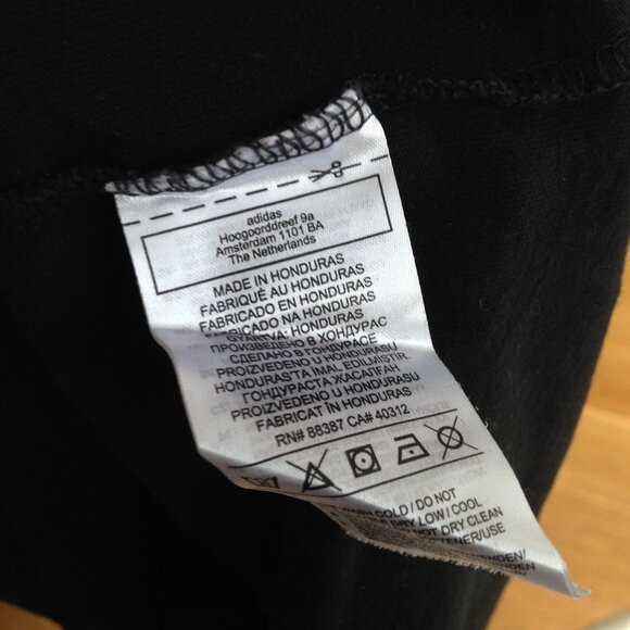 Adidas Black Muscle Tee with Pink Logo - Picture 15 of 15